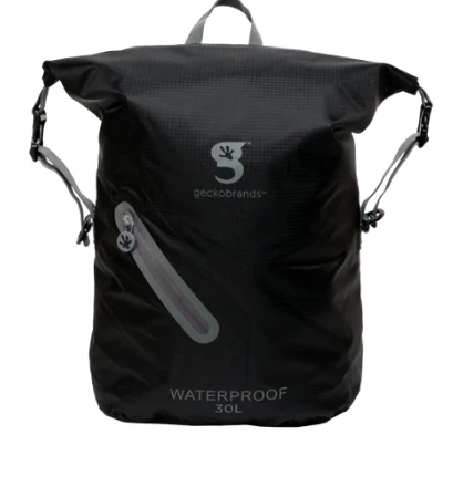 First-Class Lightweight WP Backpack – Black Grey Safe