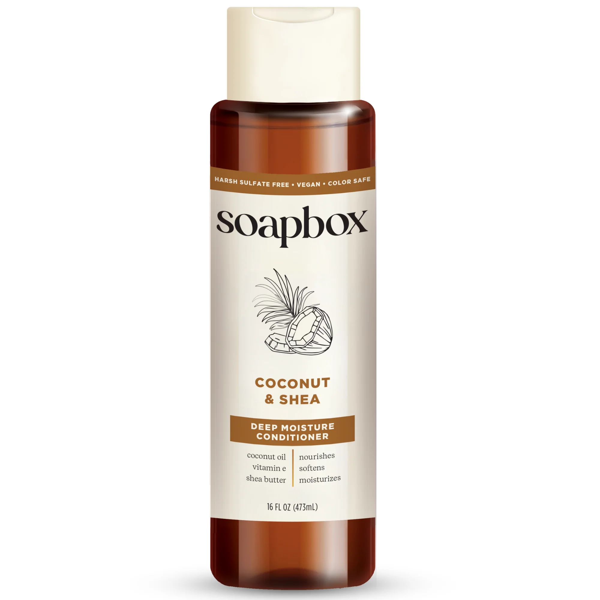 Reusable Soapbox Coconut Shea Deep Moisture Conditioner Luxury