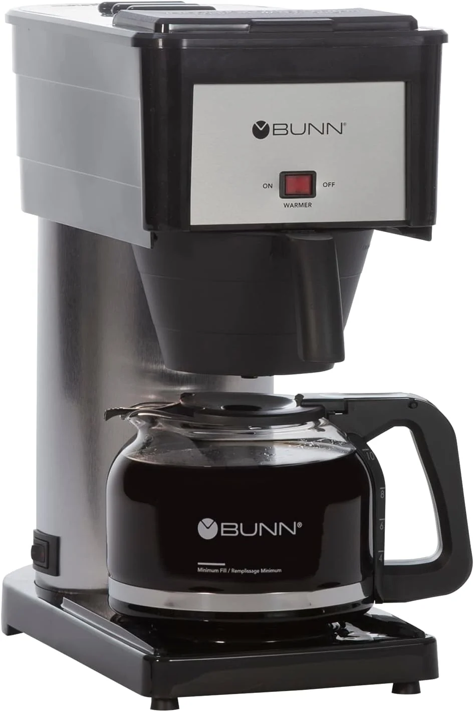 Pure Bunn BX Speed Brew Classic 10-Cup Coffee Brewer Black Responsible