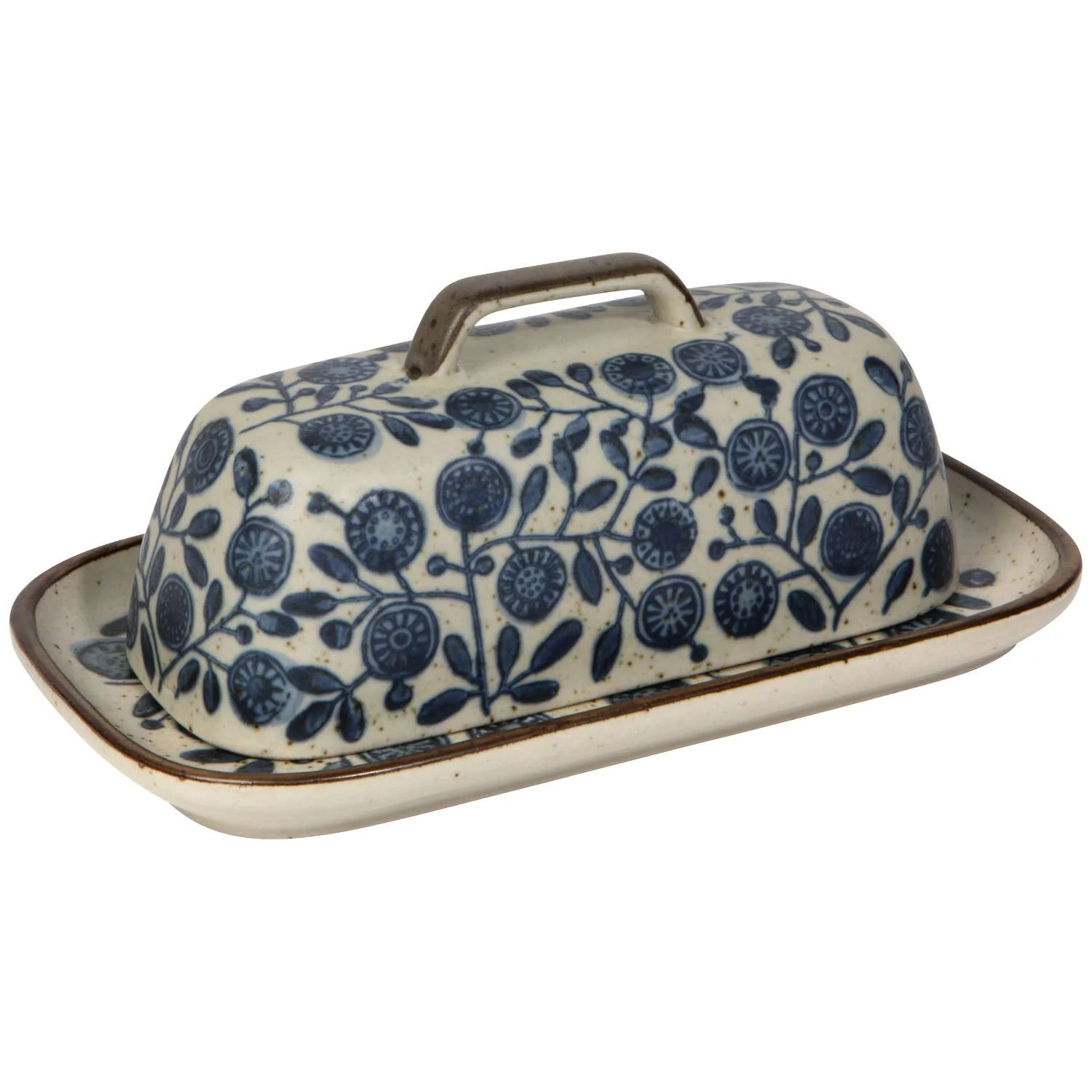 Innovative Heirloom Calendula Element Butter Dish Soft