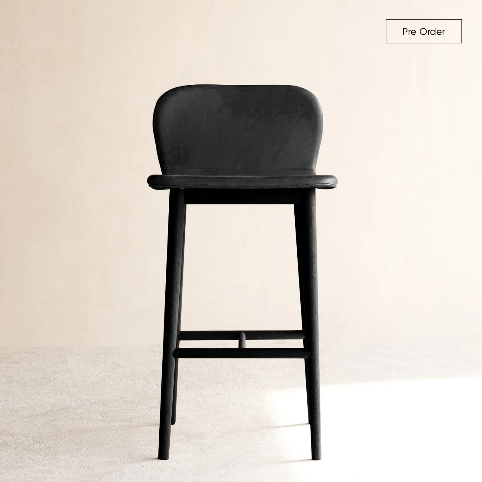Green Puddle Counter Stool Black Frame – Bespoke Luxury
