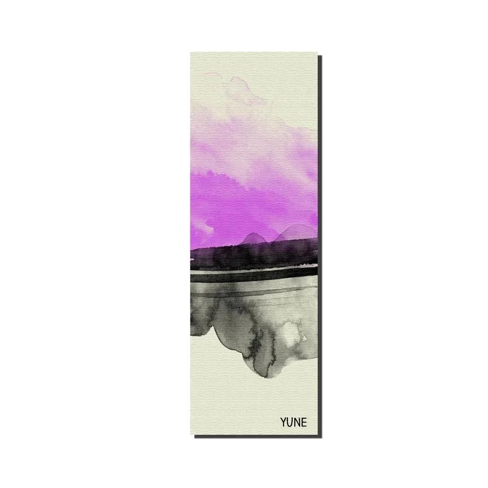 Expertly Made Yoga Mat 6mm Thick Purple Non-Slip Eco Friendly Yune Yoga Spruce Unique