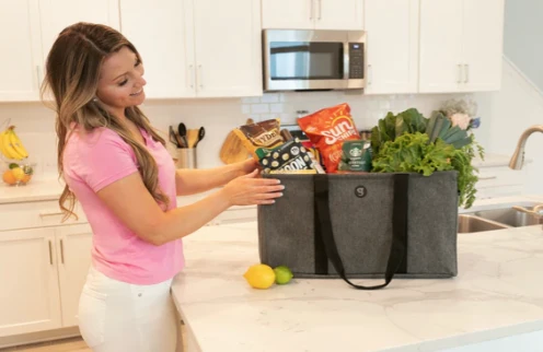 High-Grade Large Utility Tote – Everyday Grey Minimalist