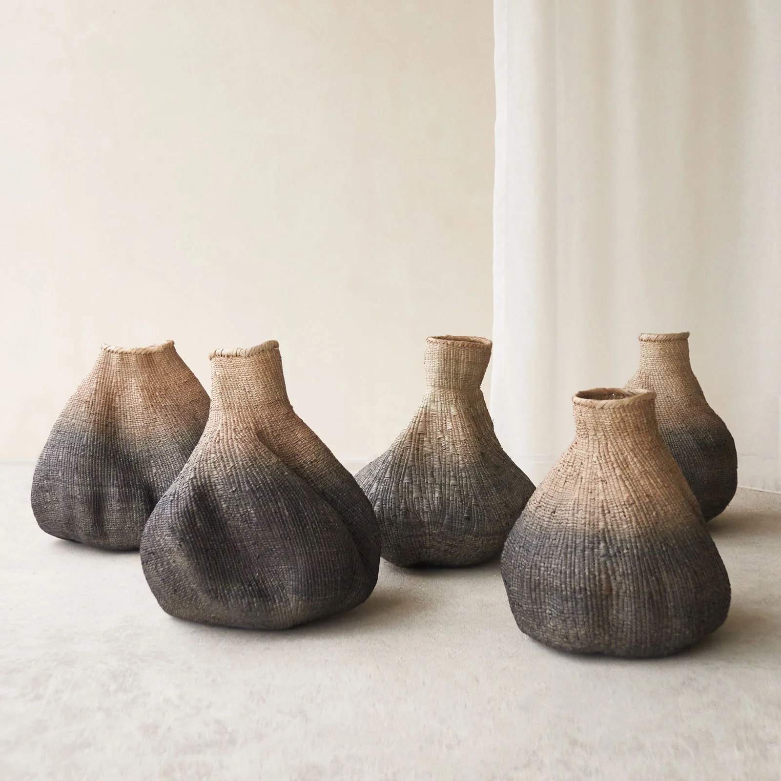 Casual Basket Gourd – Grey Natural Recyclable