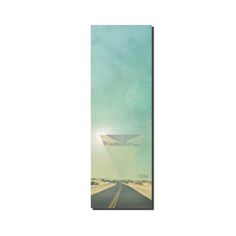 Original Design Yoga Mat 6mm Thick Green Non-Slip Eco Friendly Yune Yoga Sycamore Certified