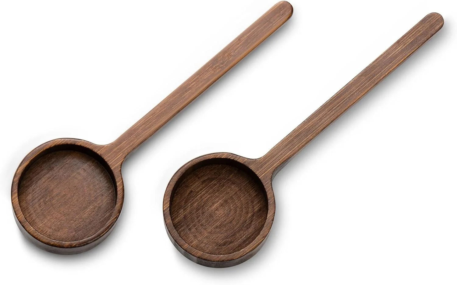 Elegant Bamboo Coffee Scoop Long Handle Measuring Scoop for Glass Food Jars Exceptional