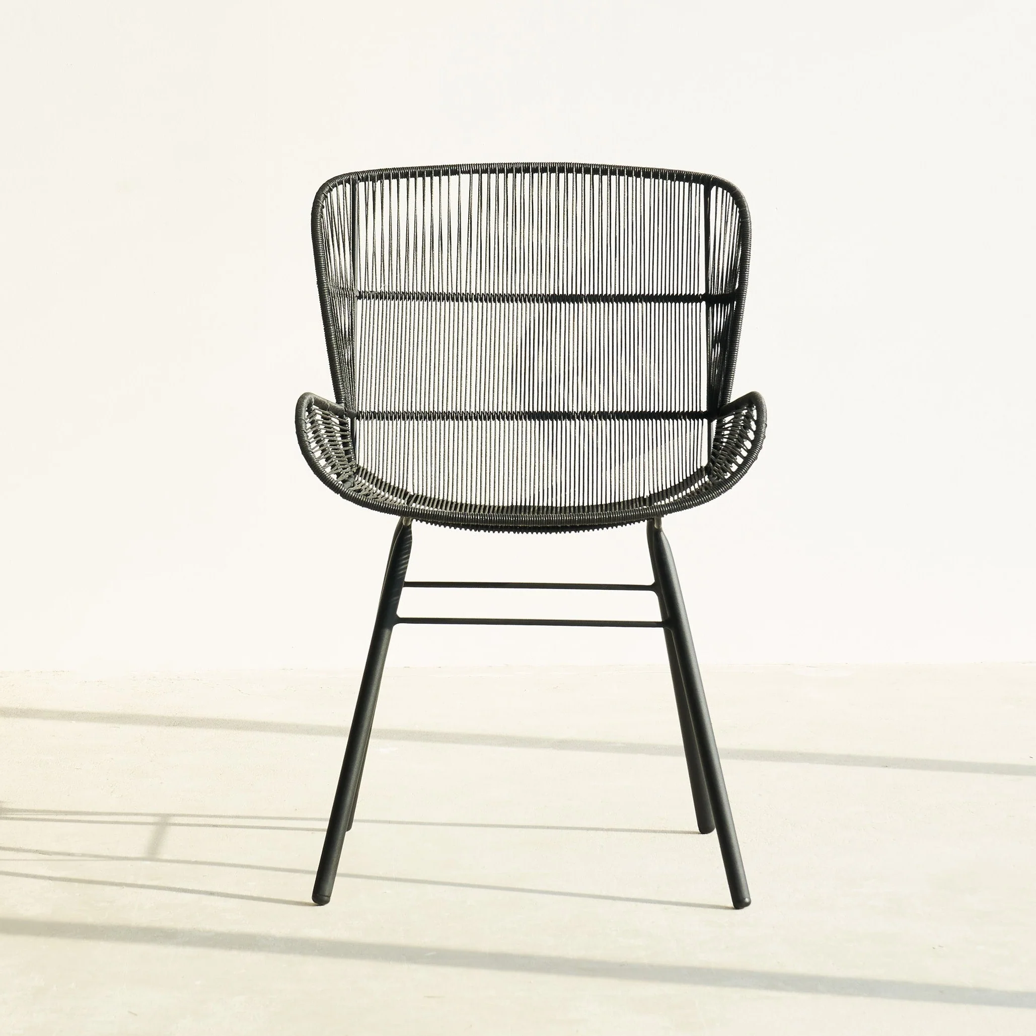 Reusable Rose Outdoor Dining Chair Lava Next-Generation