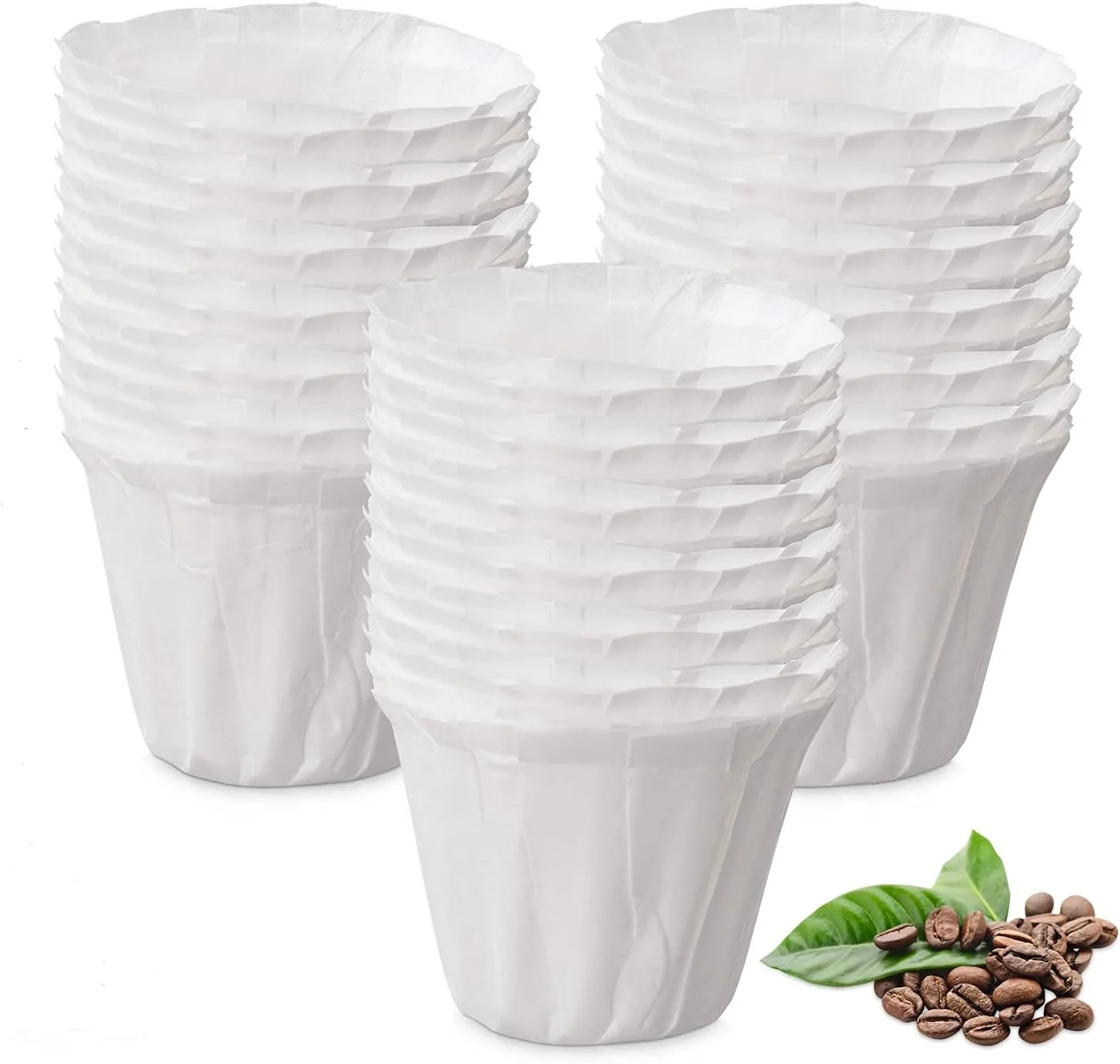 Trendy Disposable Paper Coffee Filters K Cup Paper Filters for Reusable Cups K-cup Coffee Pods Fits All Brands Reusable K Cups 150 Luxury