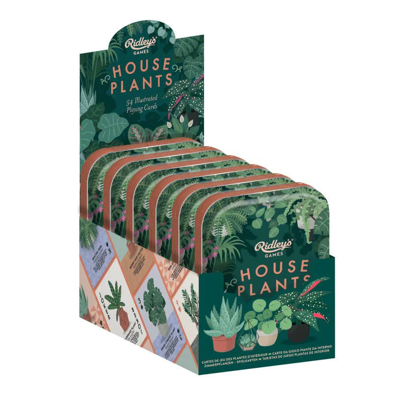 High-Quality House Plants Playing Cards Breathable