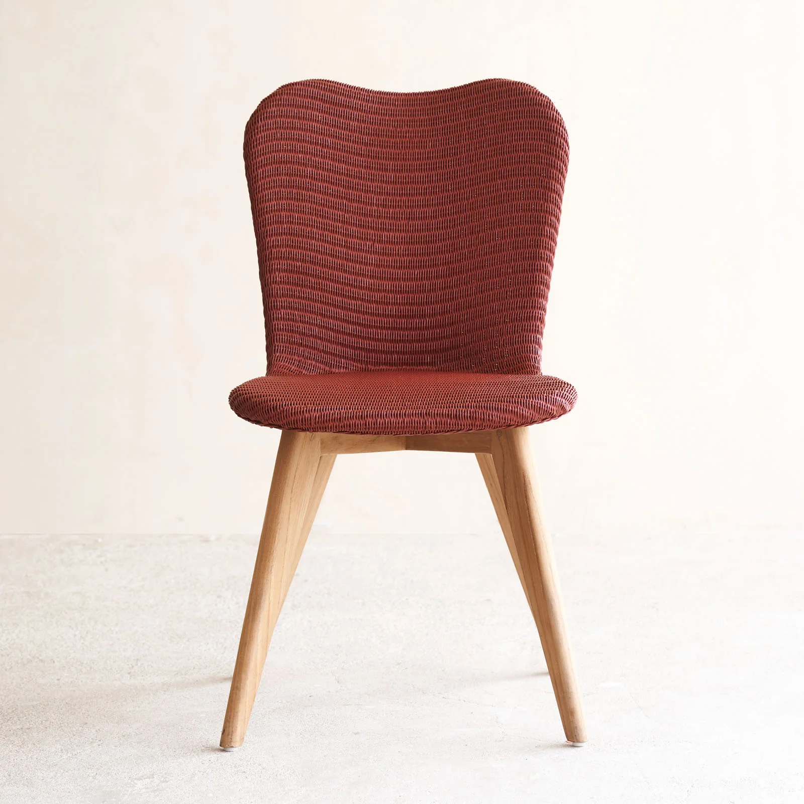 Fine Lily Dining Chair Teak – Terracotta Refined