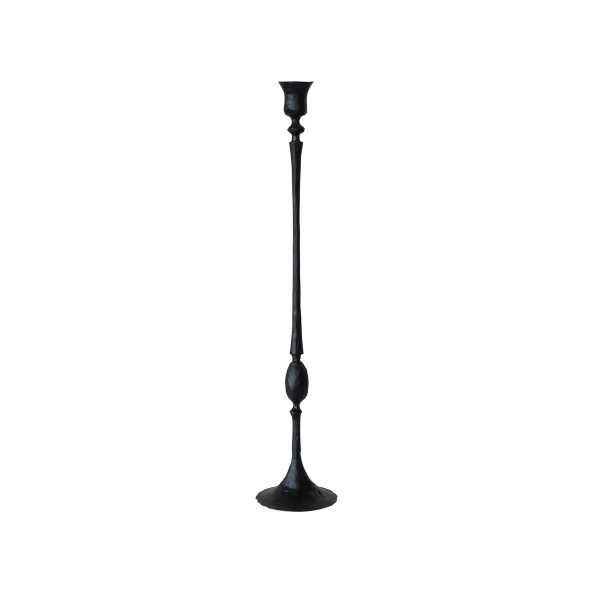 Innovative Hand-Forged 20-inch Cast Iron Taper Holder Black Healthy