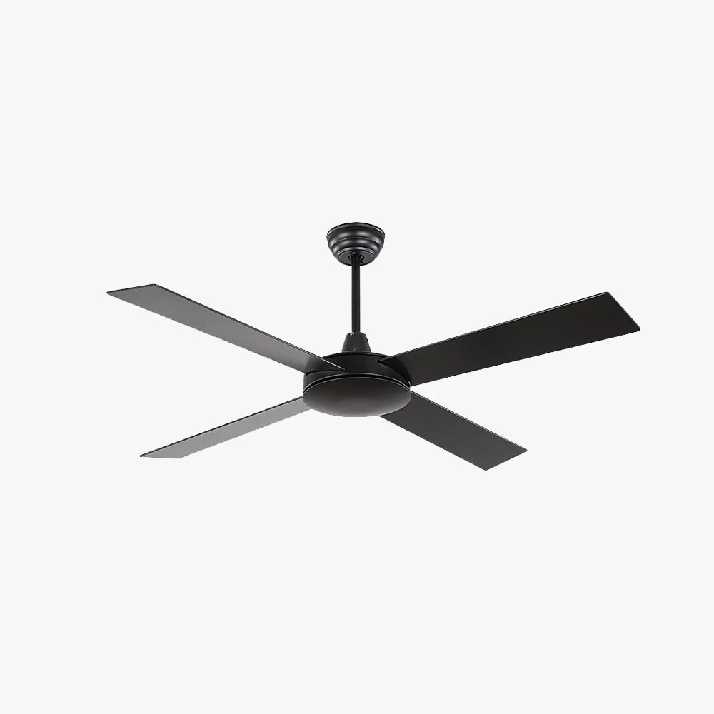 Clean Haydn 4-Blade Industrial Black DC Ceiling Fan Summer 47” Fashionable