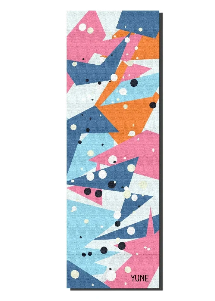 Eco-Friendly Yoga Mat 6mm Thick Multicolor Non-Slip Eco Friendly Yune Yoga Diorite Artisan