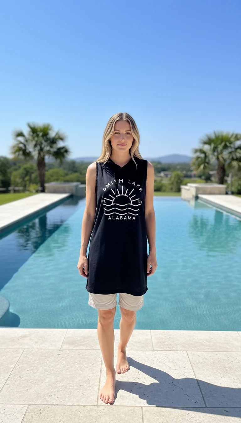Casual Current Mood Hooded Dress Cover up – BLACK-SMITH LAKE Trendy