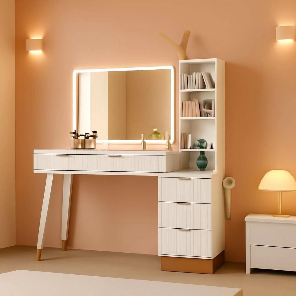 High-Grade 48 Inch Vanity Desk Luminescent Illuminated Mirror Carefully Designed