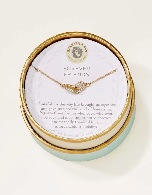 First-Class Sea La Vie Friends Links 18-inch Adjustable Necklace Gold Dependable