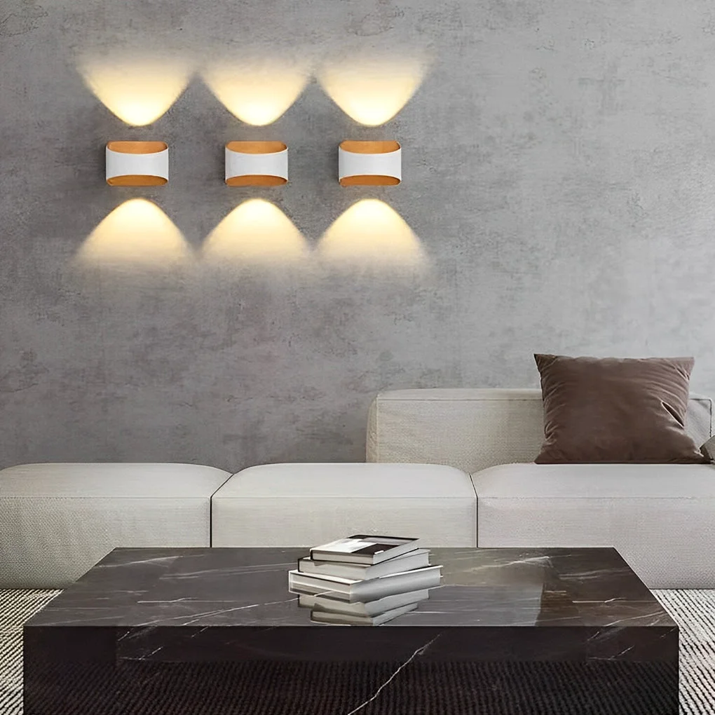 Quality Unique Up and Down Lighting LED Waterproof Modern Exterior Wall Lights Exceptional