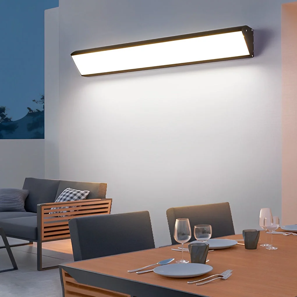 Minimalist Waterproof LED Modern Outdoor Wall Light Fixture Wall Lamp Flexible