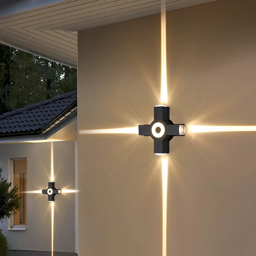 Luxury Up and Down Light Creative LED Waterproof Outdoor Wall Washer Lights Pure