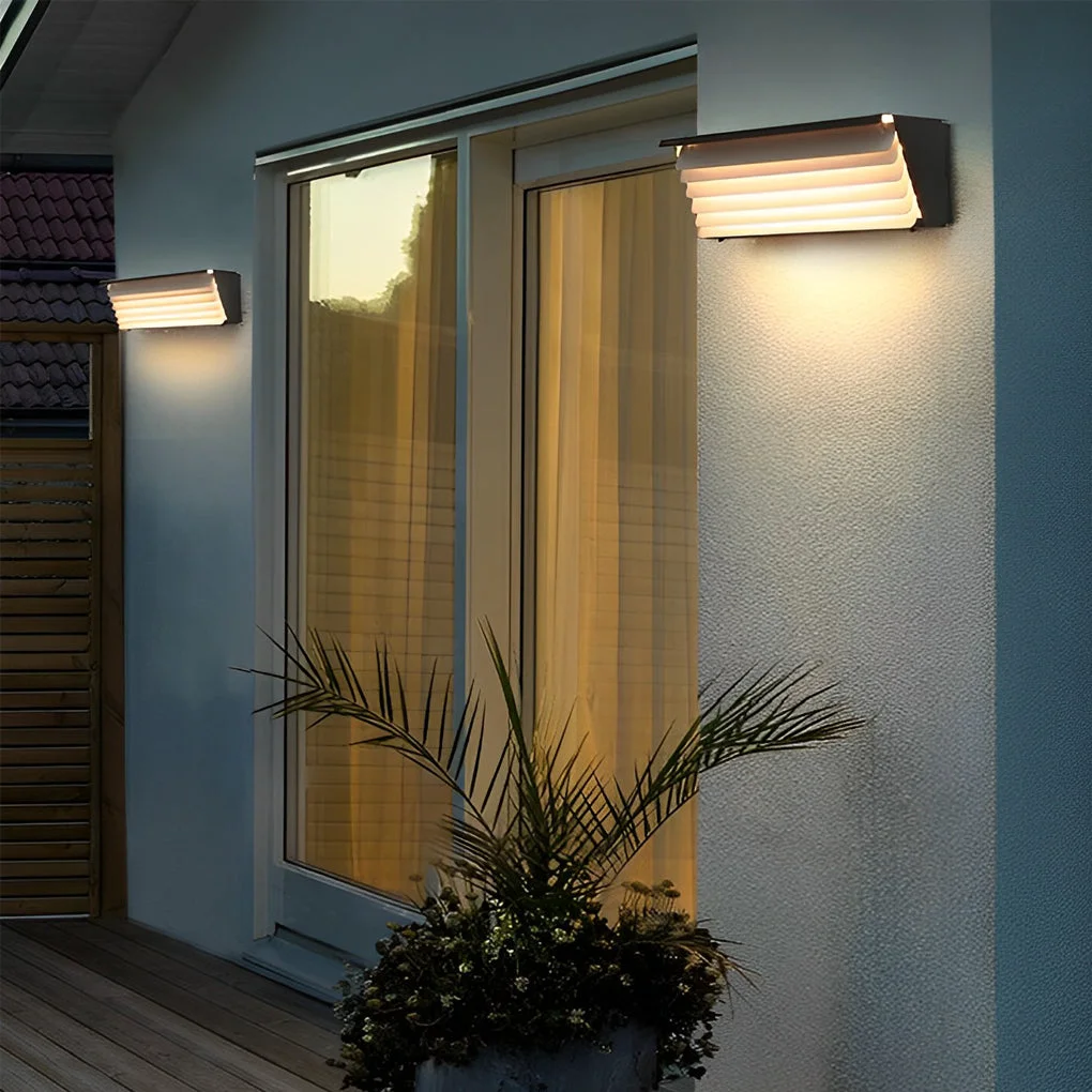 Specialty Creative Waterproof LED Modern Outdoor Wall Lamp Wall Sconce Lighting Flexible