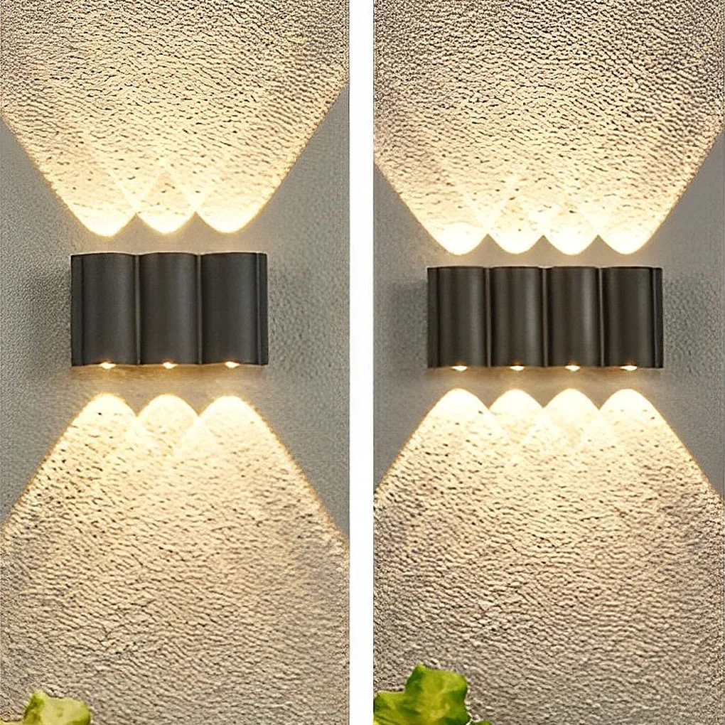 Versatile Creative Wave Up and Down Light LED Waterproof Modern Wall Washer Light Exclusive