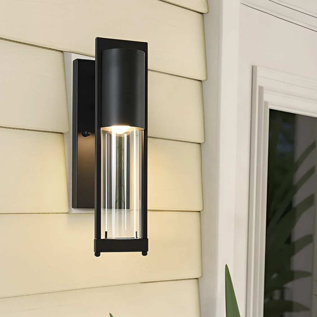 Natural Antique Waterproof Glass Modern Outdoor Wall Sconce Lighting Wall Lamp World-Class