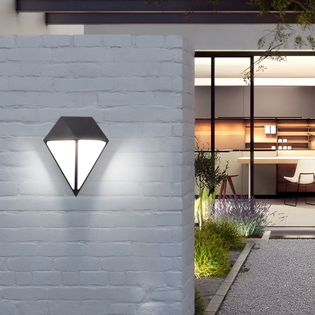 Flexible Creative Geometric LED Waterproof Modern Outdoor Wall Lamp Wall Lights Fixture Advanced