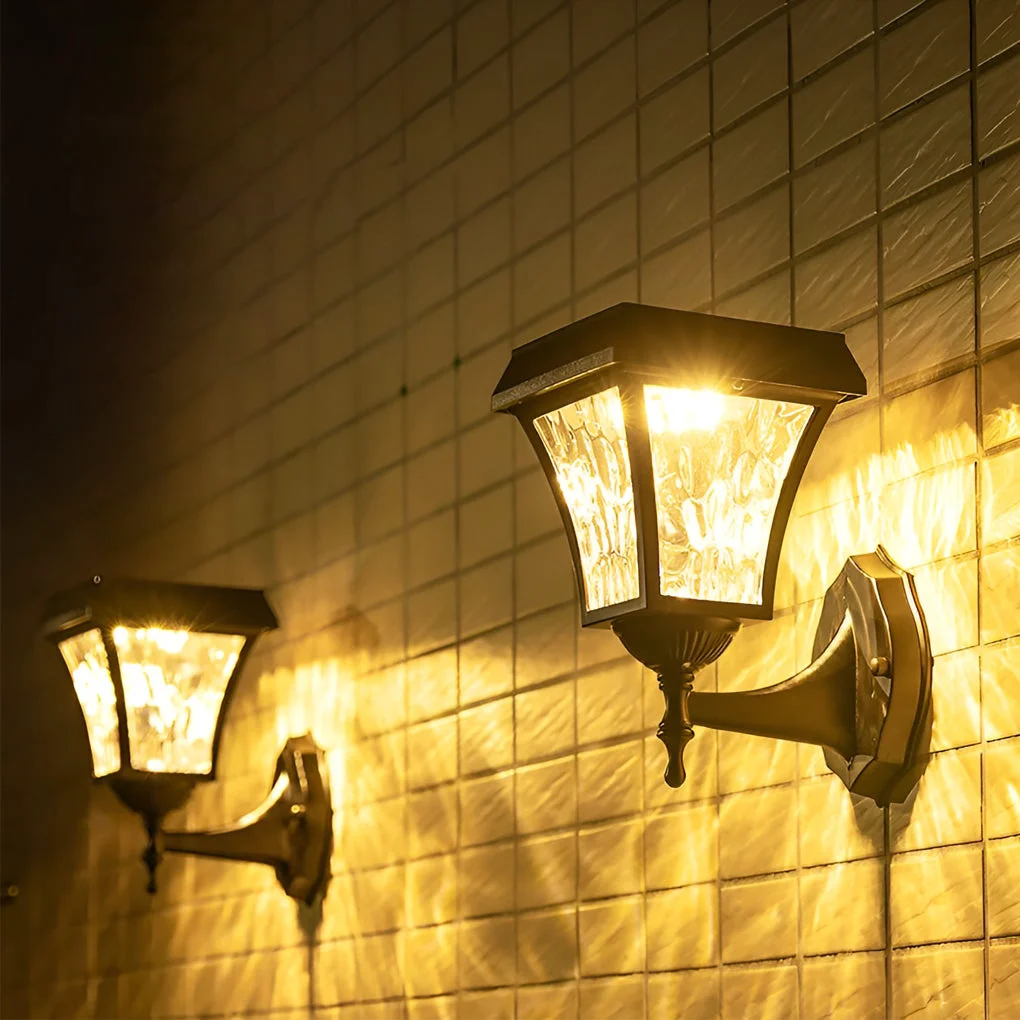 Versatile Waterproof LED Smart Touch Switch Modern Outdoor Plug in Wall Sconce Lighting Green