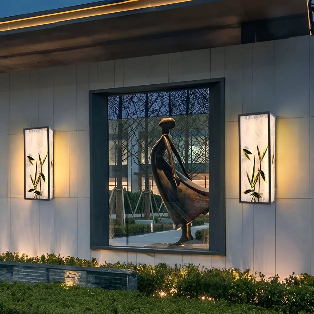 Trendy Landscape LED Waterproof Vintage Outdoor Wall Sconce Lighting Wall Lamp Detailed