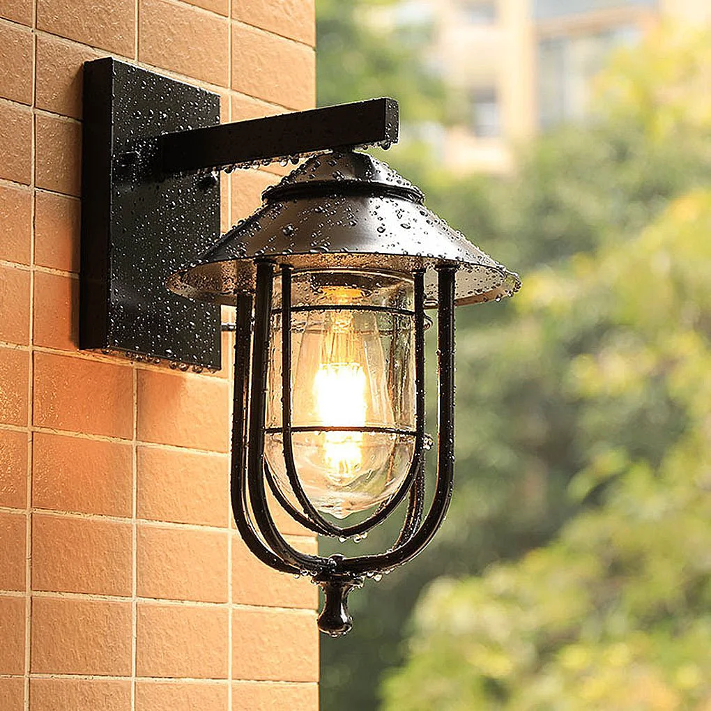 Smooth Vintage Industrial Style Outdoor Wall Lights Wall Lamp Wall Sconce Lighting Dependable