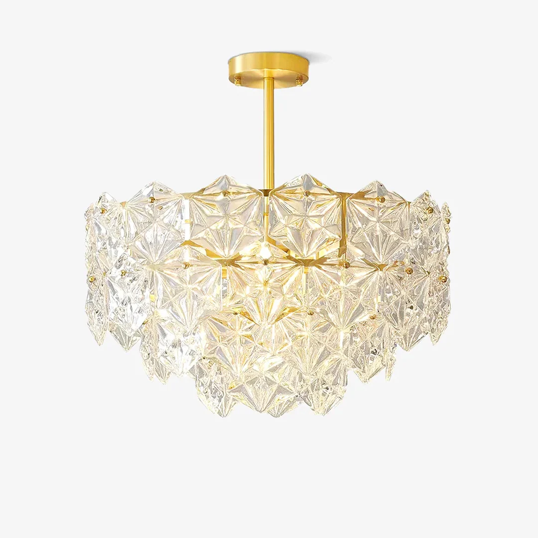 Smooth Nordic Diamond Chandelier Clean