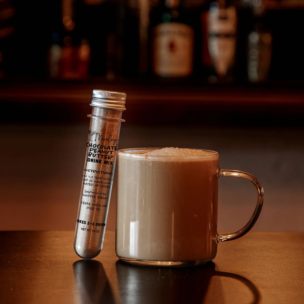 Durable Coffee Dessert Mix Shots Chocolate Peanut Butter Long-Lasting