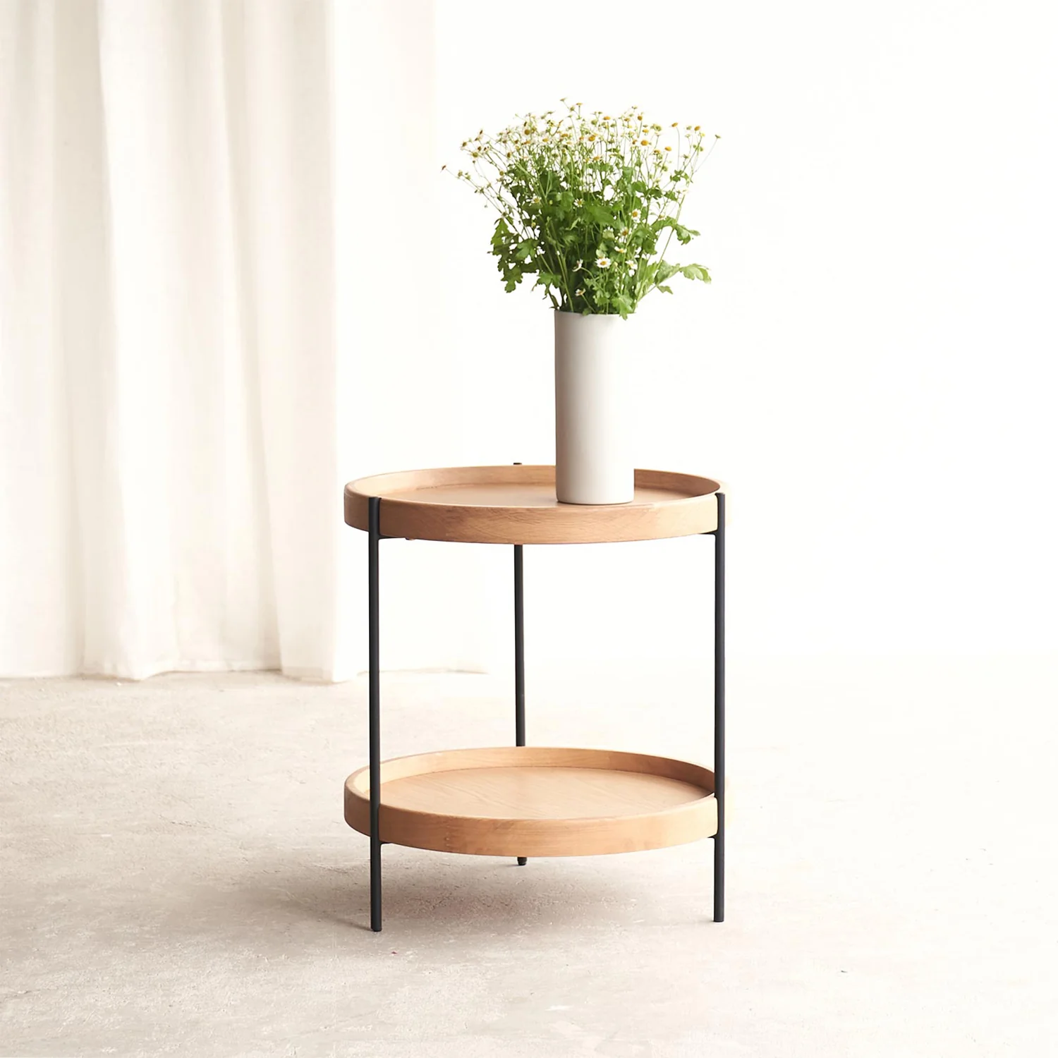 Premium Material Humla Side Table Natural Professional
