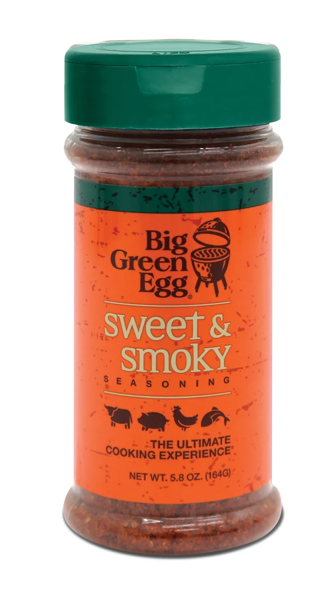 Official Big Green Egg Seasoning Sweet Smoky Safe