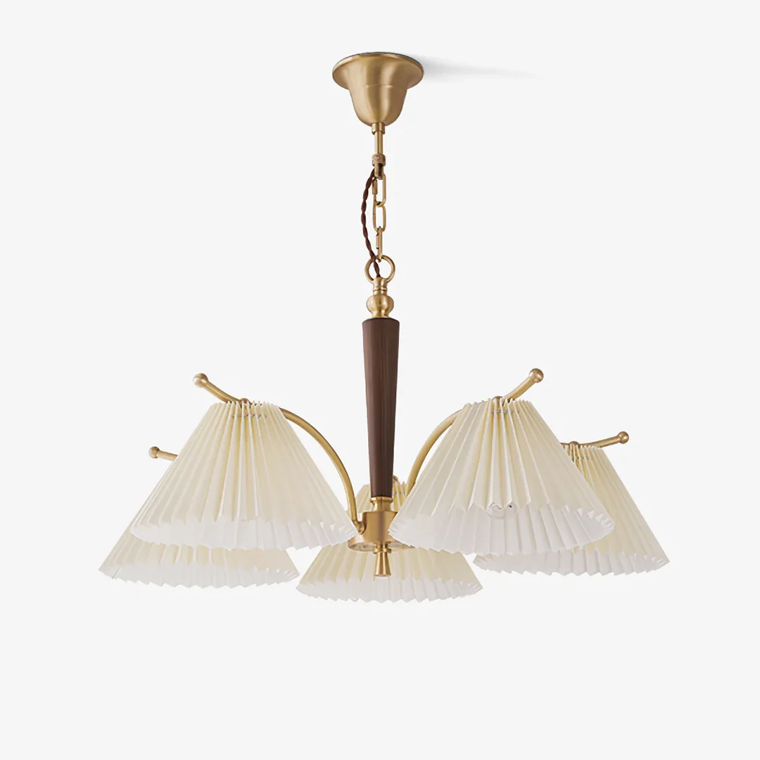 Reusable Vintage Pleated Chandelier Fast
