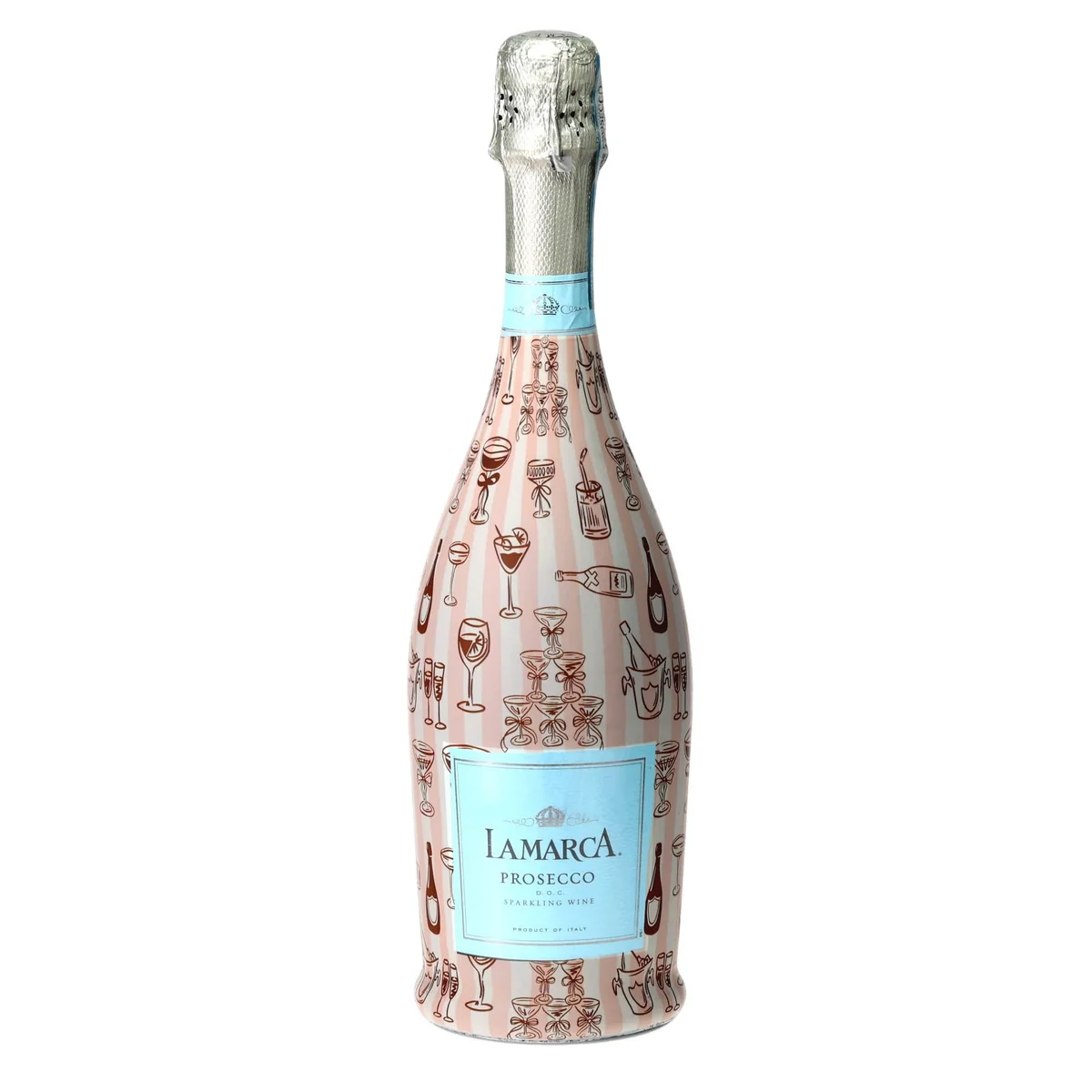 Prestigious Toast Bubbles Prosecco Bottle Wrap Secure