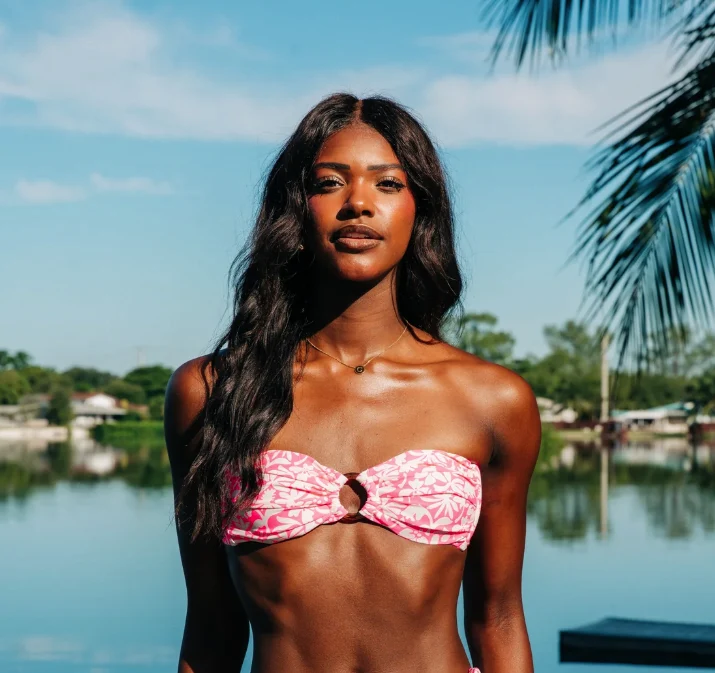 Original Design Heat Swimwear Women’s Paradise Bandeau Bikini Top Unique