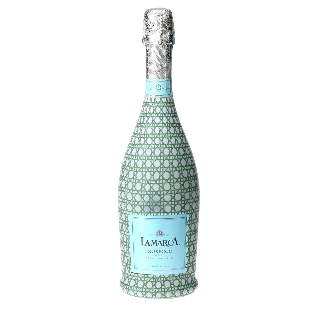 High-Performance Sage White Cane Prosecco Bottle Wrap Unique