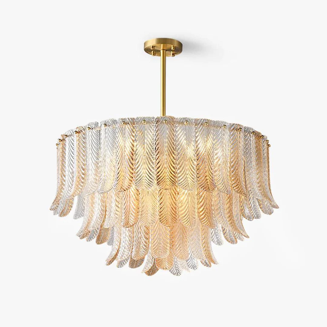 Minimalist Modern Luxury Glass Chandelier Specialty