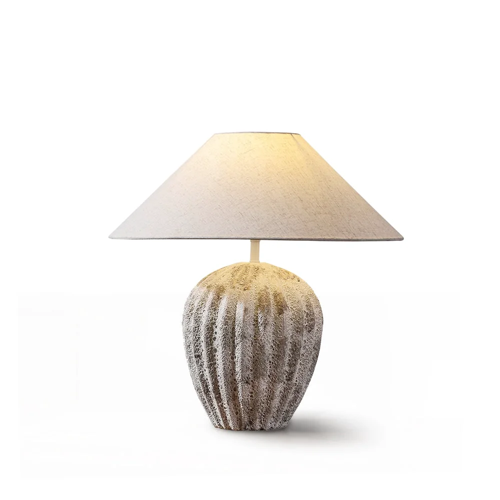 Trusted Fluted Ceramic Table Lamp Functional