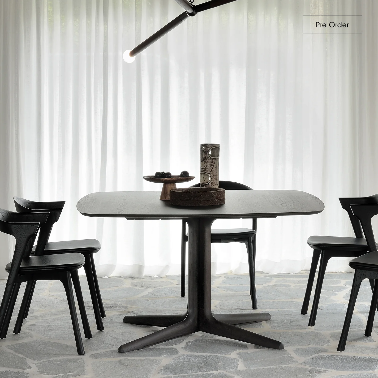 Premium Material Corto Square Dining Table Oak – Brown 150cm Consistent