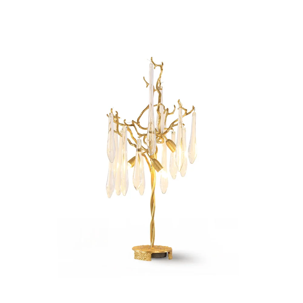 Expertly Made Aqua Willow Table Lamp Comfortable