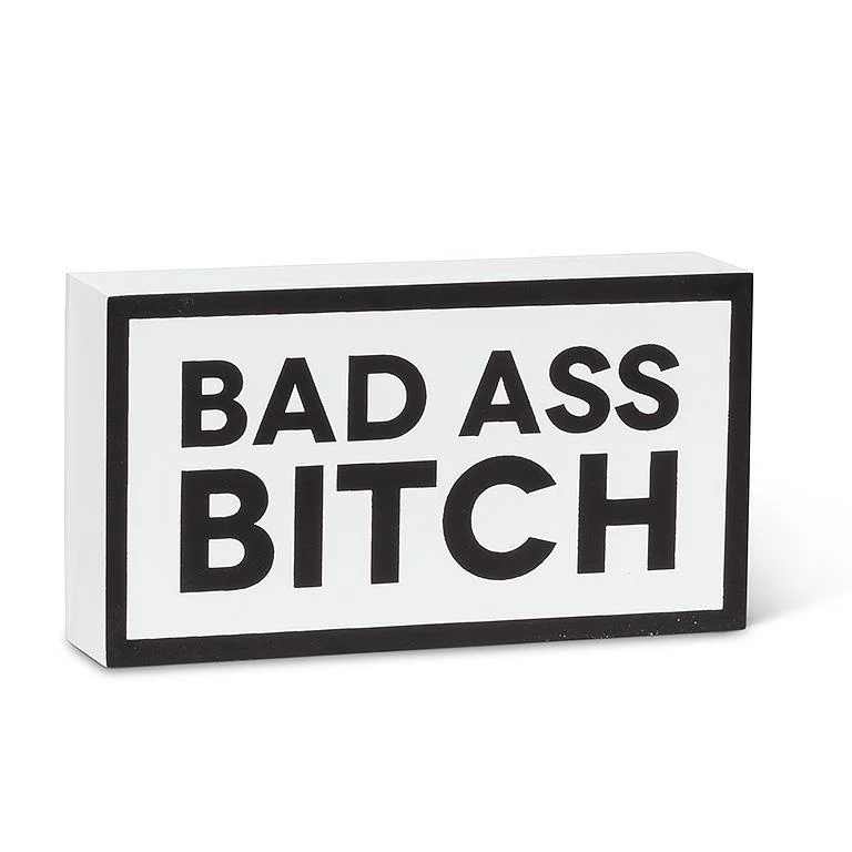 Unique Bad A… Wooden Block Reliable