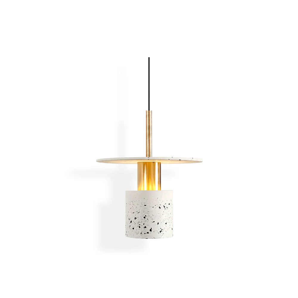 High-Performance Terrazzo Drop Pendant Lamp Premium Material