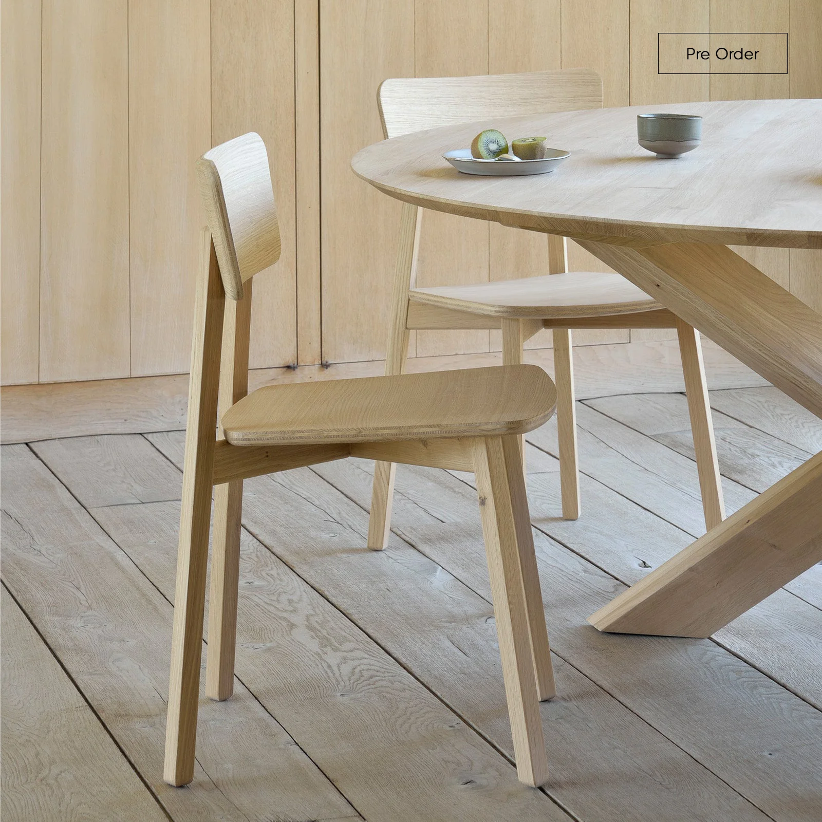 Healthy Ca Dining Chair Oak User-Friendly