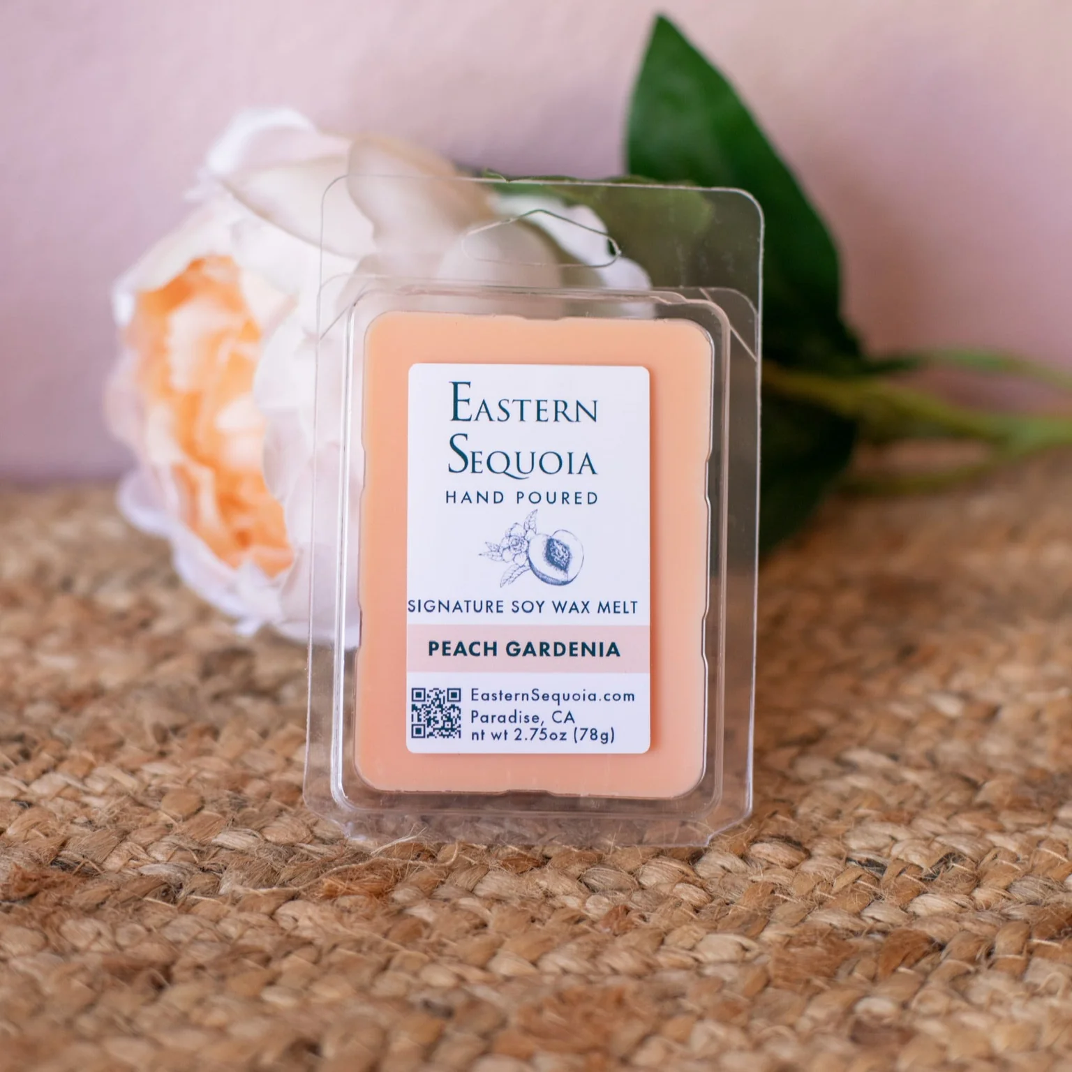 Reliable Peach Gardenia Wax Melt Fast