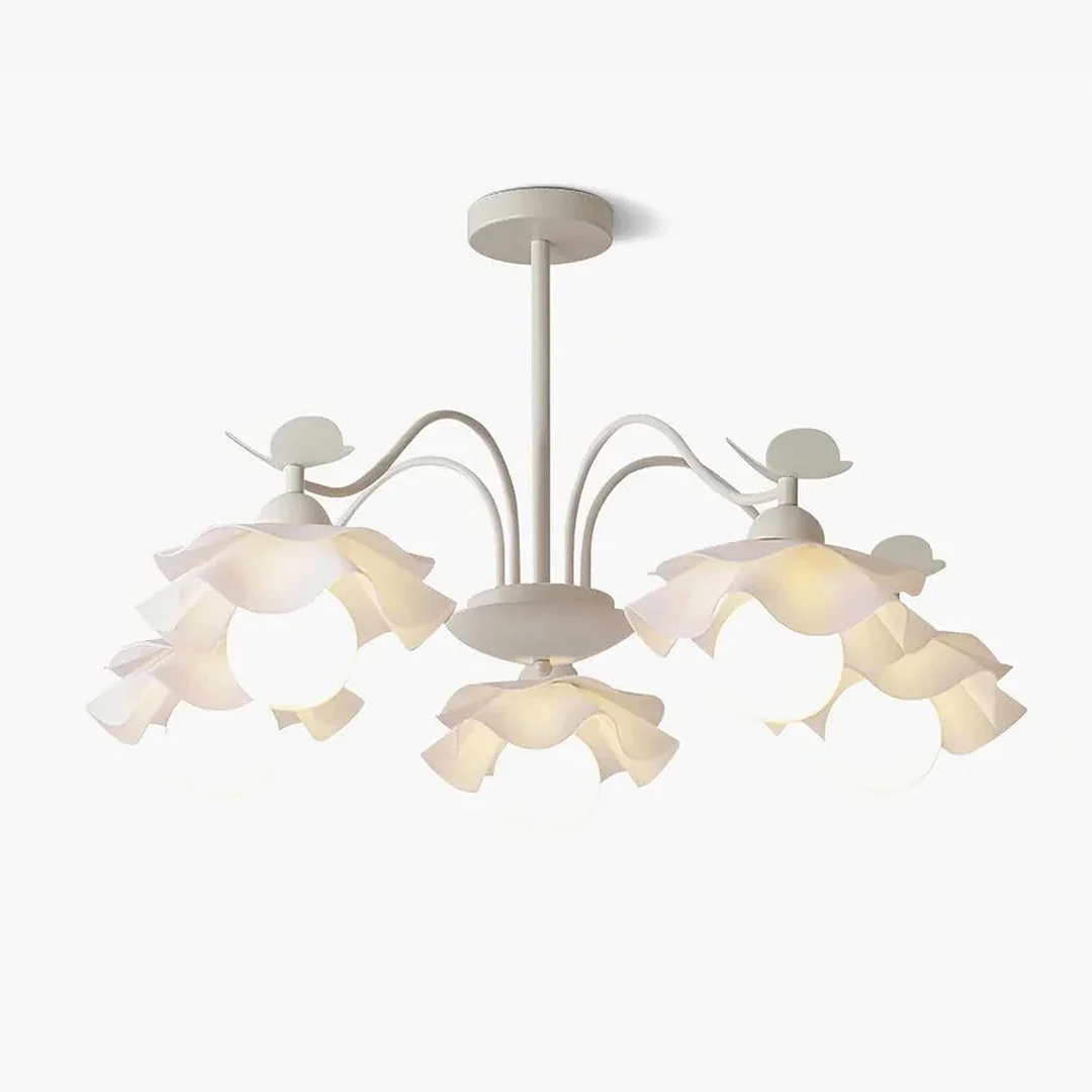 Authentic Murano Flower Chandelier Convenient