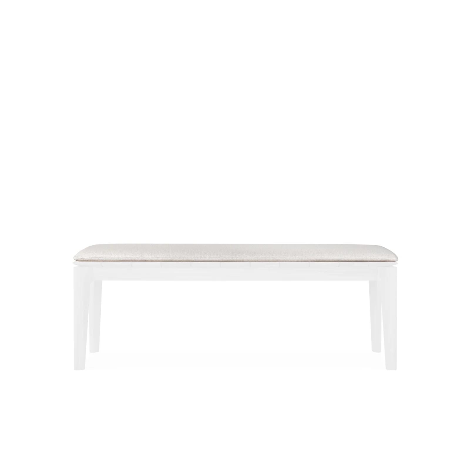 Fashionable Bok Bench Outdoor Cushion Off White Authentic