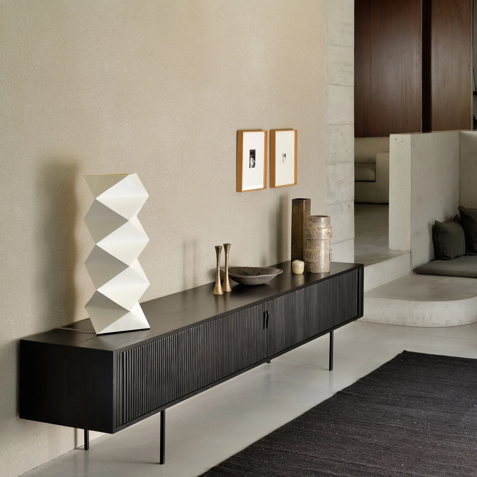 Refined Roller Max TV Console Teak 242cm Responsible