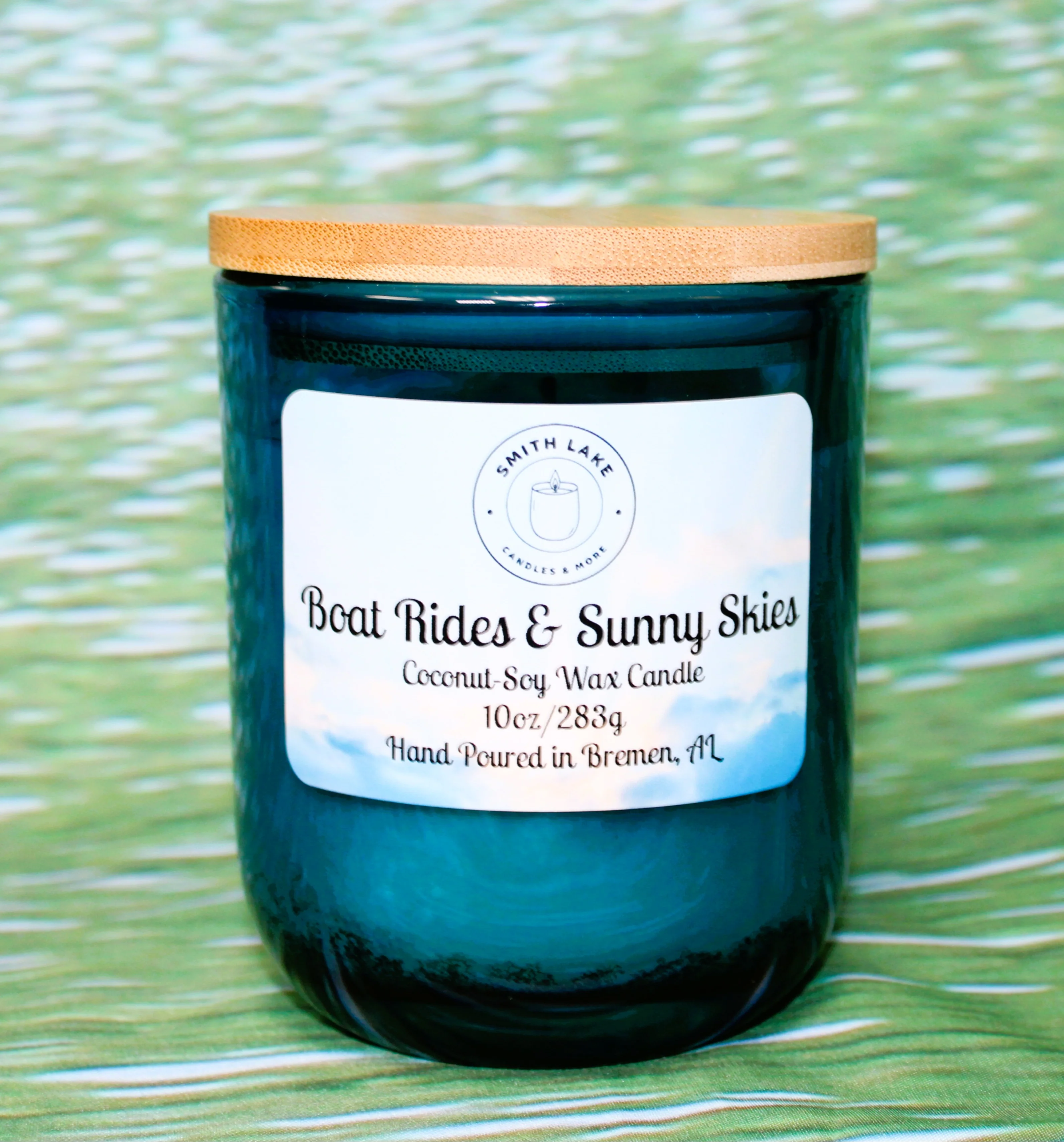 Genuine Boat Rides Sunny Skies 10oz Candle Durable